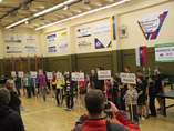 Sl�vnostn� otvorenie Majstrovstiev Slovenska dru�stiev mlad��ch �iakov